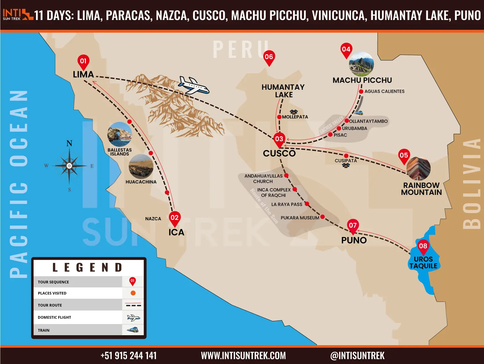 Best Peru Tours 11 Days Lima, Paracas, Nazca, Cusco, Machu Picchu, Puno 1 11 day peru tour map lima paracas nazca cusco machu picchu puno