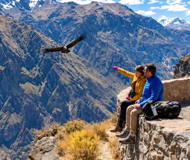Bus from Puno to Chivay Colca Canoy