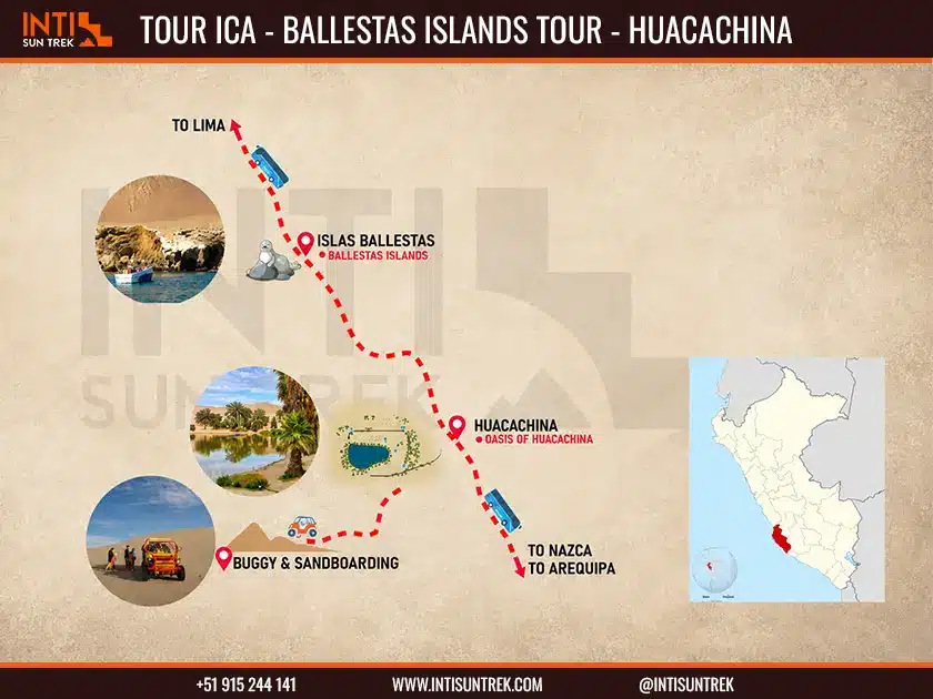 Best Peru Tours 11 Days Lima, Paracas, Nazca, Cusco, Machu Picchu, Puno 3 ica ballestas islands huacachina tour map peru