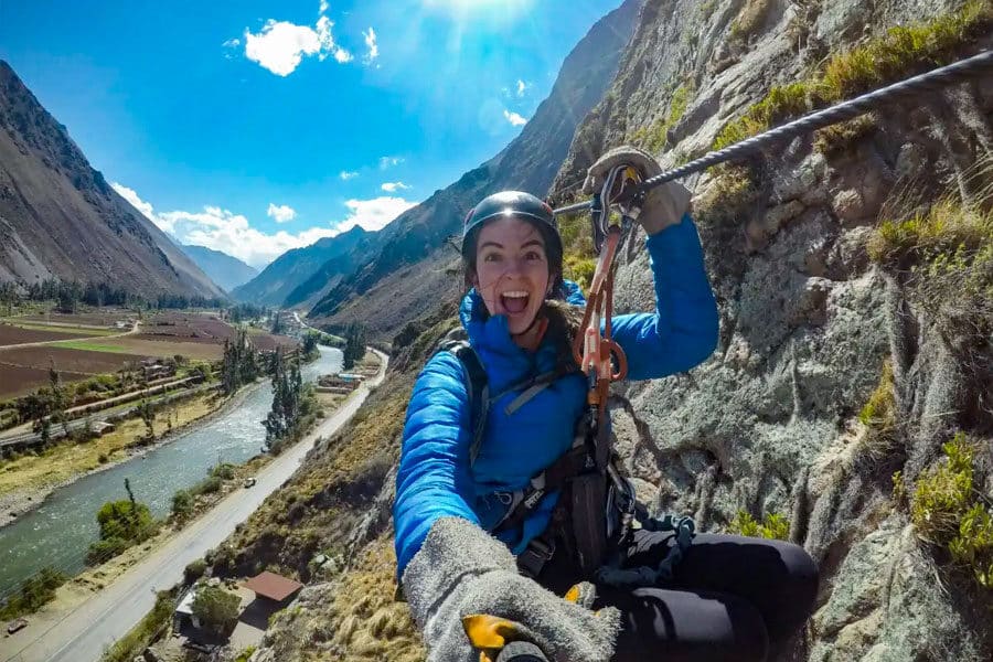 Full Day Tour of Via Ferrata Zip Line in the Sacred Valley of the Incas